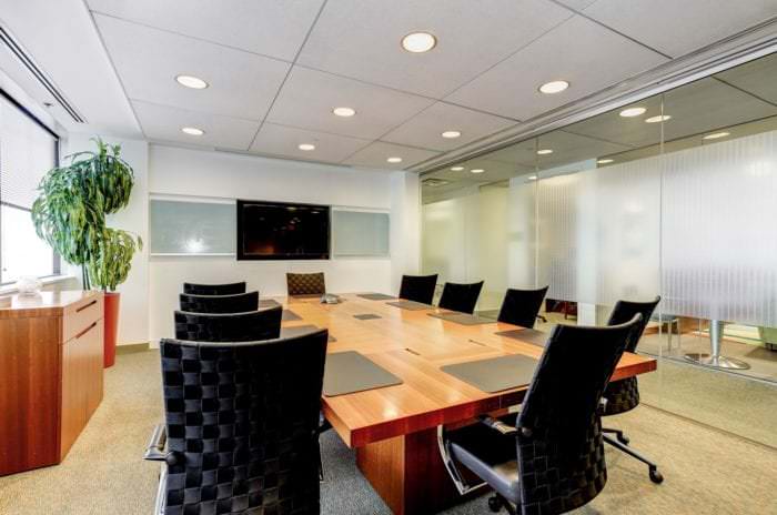 Large conference room at Carr Workplaces Bethesda