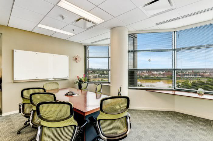 Private conference room at the Carr Workplaces in Rosslyn