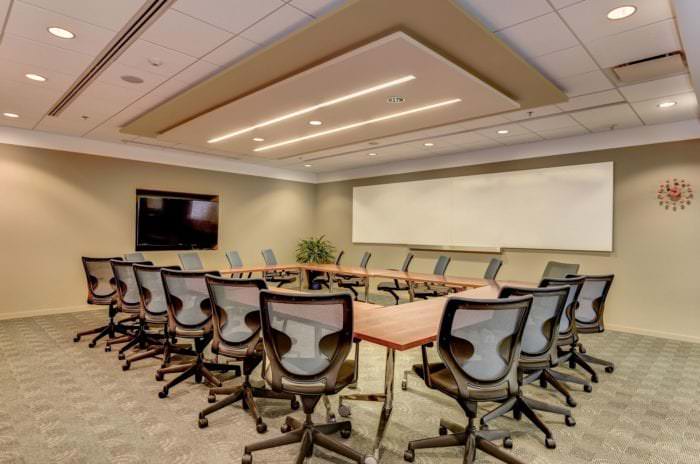 Large meeting room at Rosslyn Carr Workplaces