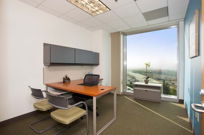 Private office with gorgeous view of Irvine California