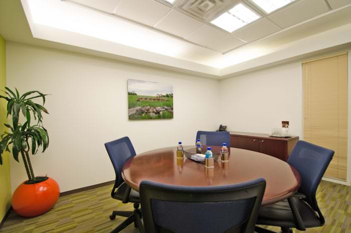 Small conference room in Westchester, New York.