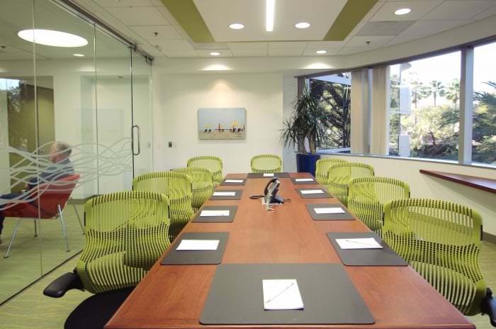 Conference room in our Laguna Niguel offices, Laguna Niguel, California - Carr Workplaces