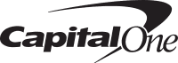 CapitalOne logo black and white - a Carr Workplaces client!