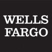 Wells Fargo logo black and white - a Carr Workplaces client!