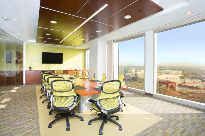 Large Irvine conference room at Carr Workplaces